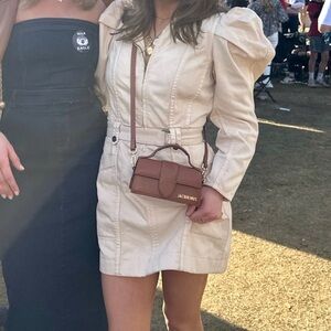 Ulla Johnson Cream Mini Dress